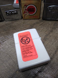 Vtg Unfired 1996 Zippo Cigarette Lighter Joe Camel Flower Power Broken Seal wTin