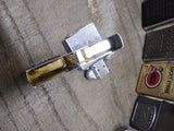 Vtg Unfired 1991 Zippo SALEM Medallion Polished Chrome Cigarette Lighter