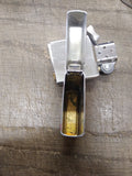 Vtg Unfired 1997 Zippo Atlanta Falcons Polished Chrome Cigarette Lighter Minty!