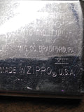 Vtg Unfired 1997 Zippo Atlanta Falcons Polished Chrome Cigarette Lighter Minty!