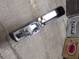 Vtg Unfired 1997 Zippo Made In USA Fireworks Matt Black Cigarette Lighter Minty!