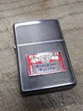 Vtg Unfired 1999 Zippo Midnight Chrome Budweiser Racing Cigarette Lighter Nice!