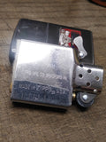 Vtg Unfired 1999 Zippo Midnight Chrome Budweiser Racing Cigarette Lighter Nice!