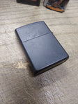 Vtg 2015 Zippo Black Matte Military Air Defense Artillery Cigarette Lighter Nice