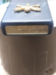 Vtg 2015 Zippo Black Matte Military Air Defense Artillery Cigarette Lighter Nice