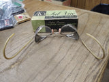 Vtg AO American Optical Ful Vue Side Shield Safety Goggles Steam Punk Orig Box!