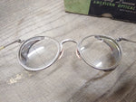 Vtg AO American Optical Ful Vue Side Shield Safety Goggles Steam Punk Orig Box!
