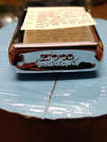 Vtg Unfired 1980 Zippo Slim ALTECH 30 Yr High Polish Cigarette Lighter Box Mint!