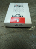 Vtg Unfired 1980 Zippo Slim ALTECH 30 Yr High Polish Cigarette Lighter Box Mint!
