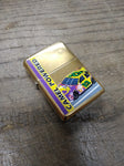 Vtg 1997 Zippo Camel Powered Brass Nascar #23 Cigarette Lighter Nice Shape!