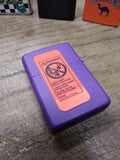 Vtg Unfired Broken Seal 1994 Zippo Camel Oasis Purple Matte Cigarette Lighter