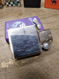 Vtg Unfired Broken Seal 1994 Zippo Camel Oasis Purple Matte Cigarette Lighter