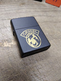 Vtg Unfired 1996 Zippo Camel Joe Black Matte Cigarette Lighter Nice Shape!