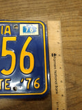 Vtg 1975 1976 Pennsylvania License Plate 81Y 556 Nice Shape!