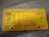Vtg 1975 1976 Pennsylvania License Plate E24 114 Nice Shape!