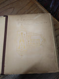 Vtg Antique 1899 Celluloid Photograph Album Tin Types Cabinet Cards Extra Pics!
