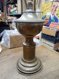 Antique Mechanical Draft 1874 HITCHCOCK F H Lovell Clockwork Oil Lamp Winds Up!