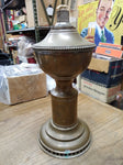 Antique Mechanical Draft 1874 HITCHCOCK F H Lovell Clockwork Oil Lamp Winds Up!