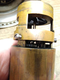 Antique Mechanical Draft 1874 HITCHCOCK F H Lovell Clockwork Oil Lamp Winds Up!