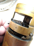 Antique Mechanical Draft 1874 HITCHCOCK F H Lovell Clockwork Oil Lamp Winds Up!