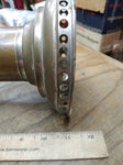 Antique Mechanical Draft 1874 HITCHCOCK F H Lovell Clockwork Oil Lamp Winds Up!