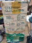 Vtg Coleman Model #288 CL2 Adjustable 2 Mantle Portable Camp Lantern 1984 w/Box!
