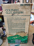 Vtg Coleman Model #288 CL2 Adjustable 2 Mantle Portable Camp Lantern 1984 w/Box!