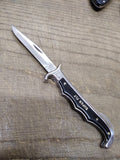 Vtg Super Fly Stiletto Lockback Folding Pocket Knife Stainless Steel Blade Japan