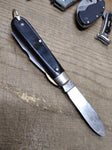 Vtg Ric-Nor Co 2 Blade Folding Jack Pocket Knife 3 Inch Blade Boston USA