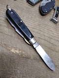 Vtg Ric-Nor Co 2 Blade Folding Jack Pocket Knife 3 Inch Blade Boston USA