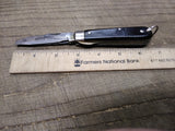 Vtg Ric-Nor Co 2 Blade Folding Jack Pocket Knife 3 Inch Blade Boston USA