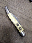 Vtg Hammer Brand USA Faux Pearl Handle Switch Folding Pocket Knife 7.25 inch