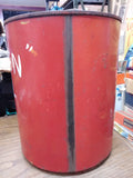 Vtg 5 Gallon Pennzoil SAE 20 Motor Oil Can Red Yellow Metal United States Steel