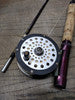 Vtg Fly Fishing Rod Reel Combo Martin 64 Reel Garcia Conolon 7' 10" Rod Dry Fly
