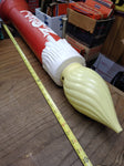 Vtg Lighted Noel Candle Blow Mold 36" Christmas Yard Decor General Foam? Working