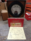 Vtg Weston AC Volts 0-100 Panel Meter Gauge Model 301 Rectifier Type Made USA
