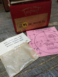 Vtg Triplett DC Microamperes 50 0 50 Panel Meter Gauge Model 227 PL w/Box USA