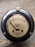 Vtg Sterling DC Volts 0-8 Panel Meter Gauge Made in USA