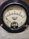 Vtg Jewell Electrical DC Volts 0-8 Panel Meter Gauge Model 54 Made in USA