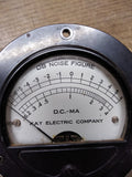 Vtg KAY Electric Co. DB DC MA Noise Figure Meter Gauge Made In USA
