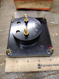 Vtg Simpson DC Amperes Model 7980 Gauge Panel Meter 0-1500 w/Box Made USA