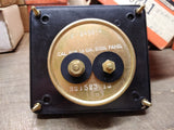 Vtg Triplett AC Volts Model 430 C Gauge Panel Meter 0-50 w/Box Made USA
