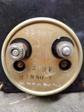 Vtg Triplett DC  Amperes Model 420 Panel Meter Gauge 0-3000 0-1500 Box Made USA