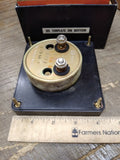 Vtg Triplett DC  Amperes Model 420 Panel Meter Gauge 0-3000 0-1500 Box Made USA