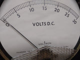 Vtg Voltron Volts DC Panel Meter Gauge 0-30 Model 142 885 Made in USA
