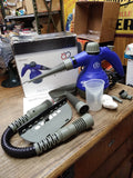 DB Tech Electric Model 8561 Handheld Steam Cleaner w/Attachments & Box Working!!