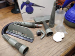 DB Tech Electric Model 8561 Handheld Steam Cleaner w/Attachments & Box Working!!