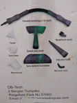 DB Tech Electric Model 8561 Handheld Steam Cleaner w/Attachments & Box Working!!