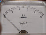 Vtg Triplett DC Amperes 0-10 Panel Meter Gauge Model 420 PL in Box Made in USA
