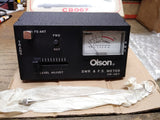 Vtg Olson CB SWR & Field Strength Meter Model CB067 USA Original Box!